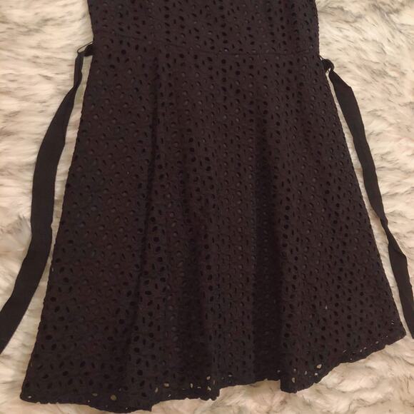 Jack. by BB Dakota sleeveless goth little black dress size 2 - Picture 6 of 11